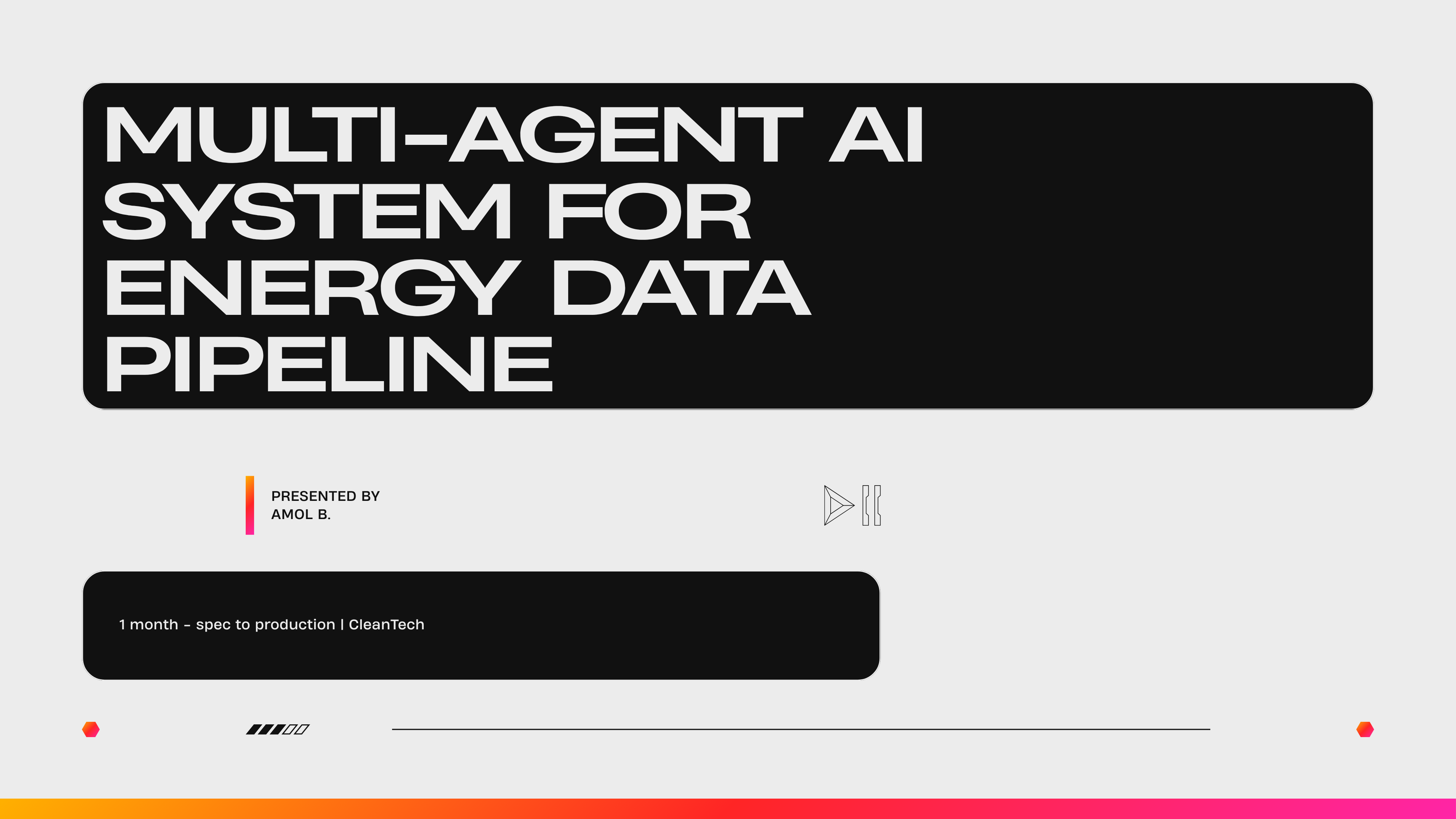 Multi-Agent AI System for Energy Data Pipeline
